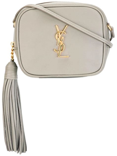 ysl blogger bag dark grey|Saint Laurent Monogram Blogger Crossbody Bag, Dark Gray.